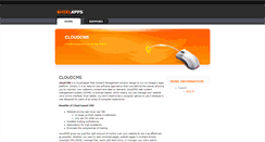 Desktop Screenshot of cloudcms.sheelapps.com