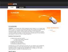 Tablet Screenshot of cloudcms.sheelapps.com